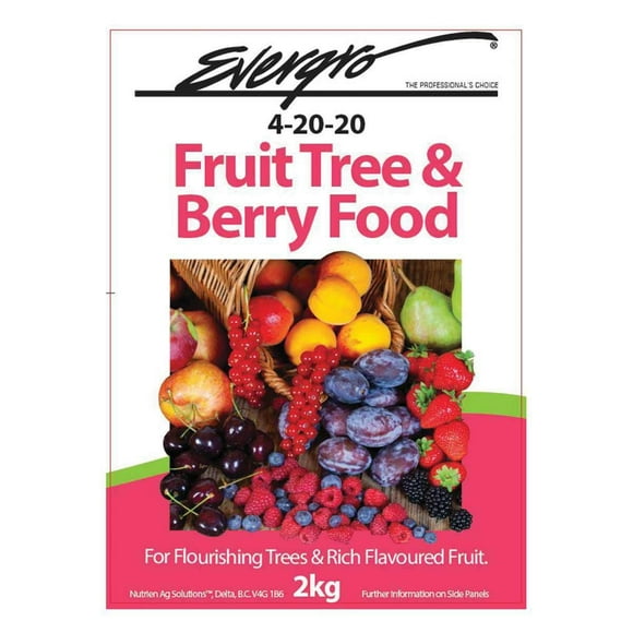 Fruits, arbres et baies Evergro (4-20-20) Arbre fruitier Evergro/Baie