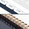thumbnail image 5 of 2024-2025 AT-A-GLANCE® Signature Collection Academic Weekly/Monthly Planner, 8-1/2" x 11", Navy, July To July, YP905A20, 5 of 9