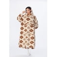 thumbnail image 2 of Catalonia Southwestern Aztec Oversized Hoodie for Women Men, Big Hoodie Blanket, Ultra Long Wearable Blanket, Full Body Giant Hooded Blanket, Gift for Women Girlfriend, 2 of 8
