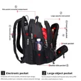 thumbnail image 2 of Switzerland - Versatile S Backpack 17-inch laptop bag, 45-liter travel bag, university bag, USB charging port, waterproof Black 16 inches, 2 of 5