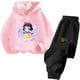 thumbnail image 4 of Nuevo conjunto de sudadera con capucha con estampado de Blancanieves de Disney para niñas de 3 a 14 años, sudadera informal de calle kawaii para niños, traje de camión para niños, 4 of 4