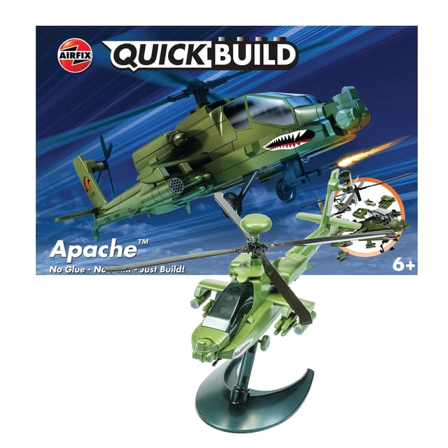 Airfix Quickbuild Boeing Apache Kit de modelo de avión Multi