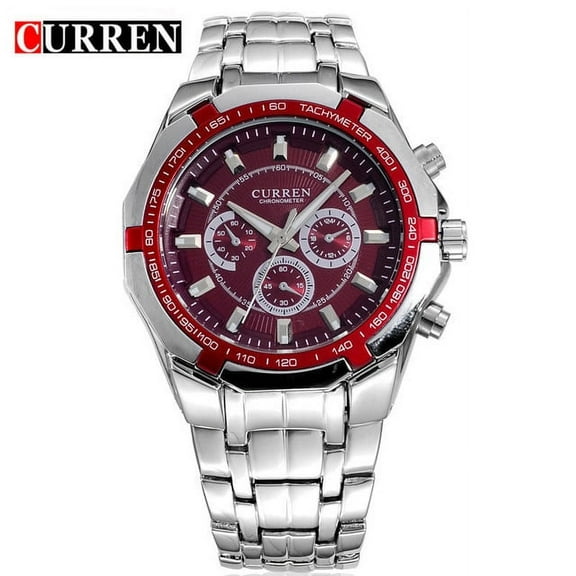 Top Brand Luxury Watch Curren Casual Military Quartz Sports Wristwatch Full Steel Waterproof Men's Clock Relogio Masculino - Quartz Wristwatches