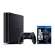 thumbnail image 1 of PlayStation 4 with The Last of Us Part 2 PS4 Slim 1TB Jet Black Gaming Console, 1 of 4