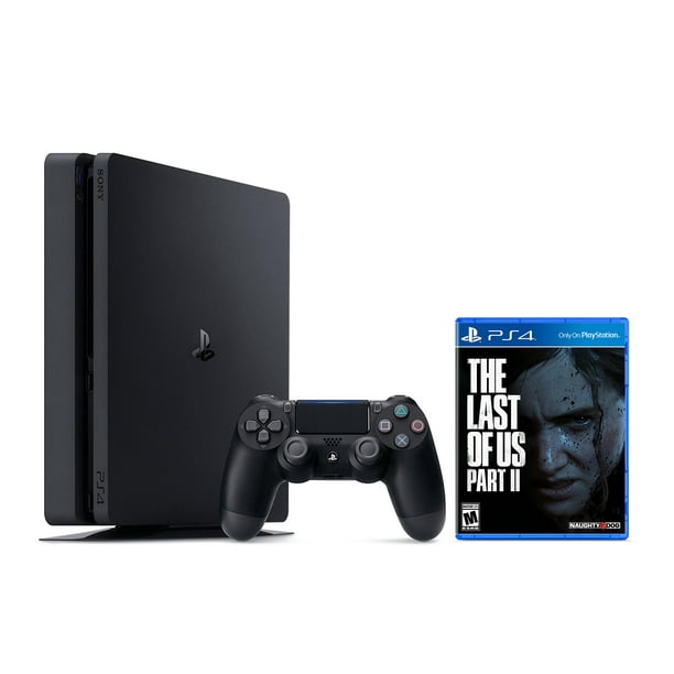 PlayStation 4 The Last of Us Part 2 Bundle - PS4 Slim 1TB Jet 