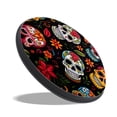 thumbnail image 2 of Round Stove Burner Covers 4 Pcs,Day of Death Sugar Skull Astron aut Gothic Cute Drawing Round Electric Stove Burner Covers 8Inch And 10Inch, 2 of 6