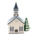 thumbnail image 3 of Department 56 House Wedding Chapel Ceramic Snow Village Church Marriage 5464-0, 3 of 4