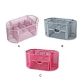 thumbnail image 3 of xinxixnxx Convenient And Pen Container Suitable For Any Setting Pen Holder Storage Box Metal Pen Holder Desk Organizer roseo 1 Pc, 3 of 6