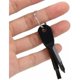 thumbnail image 5 of Destornillador herramienta de llavero negro, plata portátil Mini destornillador Phillips ranurado, pequeño destornillador Phillips regalo para papá mecánico, 5 of 5