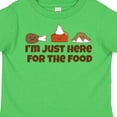 thumbnail image 4 of Inktastic I'm Just Here for the Food Boys or Girls Toddler T-Shirt, 4 of 5