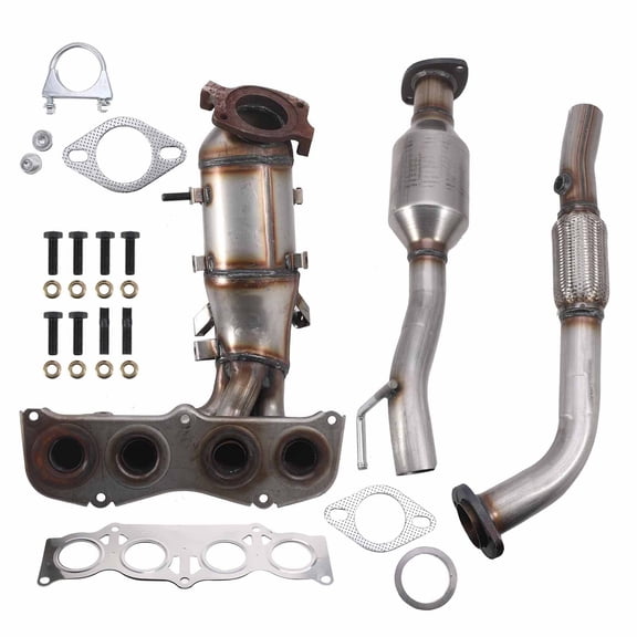 NEW Front rear for 2002 - 2006 Toyota Camry 2.4L Exhaust Catalytic Converter
