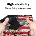 thumbnail image 7 of HELLHERO Seat Back Covers Waterproof Breathable Walker Seat Cover and Dust Cover for Unisex, Eagle United States flag, 7 of 7