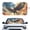 American Flag Eagle Print, variant on XYZCANDO Car Windshield Sun Shade with Leopard Pattern, Windshield Sunshade for Auto Interior Protection on Hot Summer Days