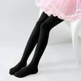 thumbnail image 5 of Tao Tao Kids Girls Dance Ballet Tights Transition Leggings Ultra Soft Convertible Tights For Students (Toddler/Kids) Black XL, 5 of 9