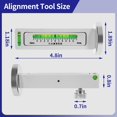 thumbnail image 3 of Ziopetru Adjustable Magnetic Gauge Tool, Wheel Camber, Caster Pillar and Wheel Alignment Tools for Automotive Truck RV Tire Repair, 3 of 6