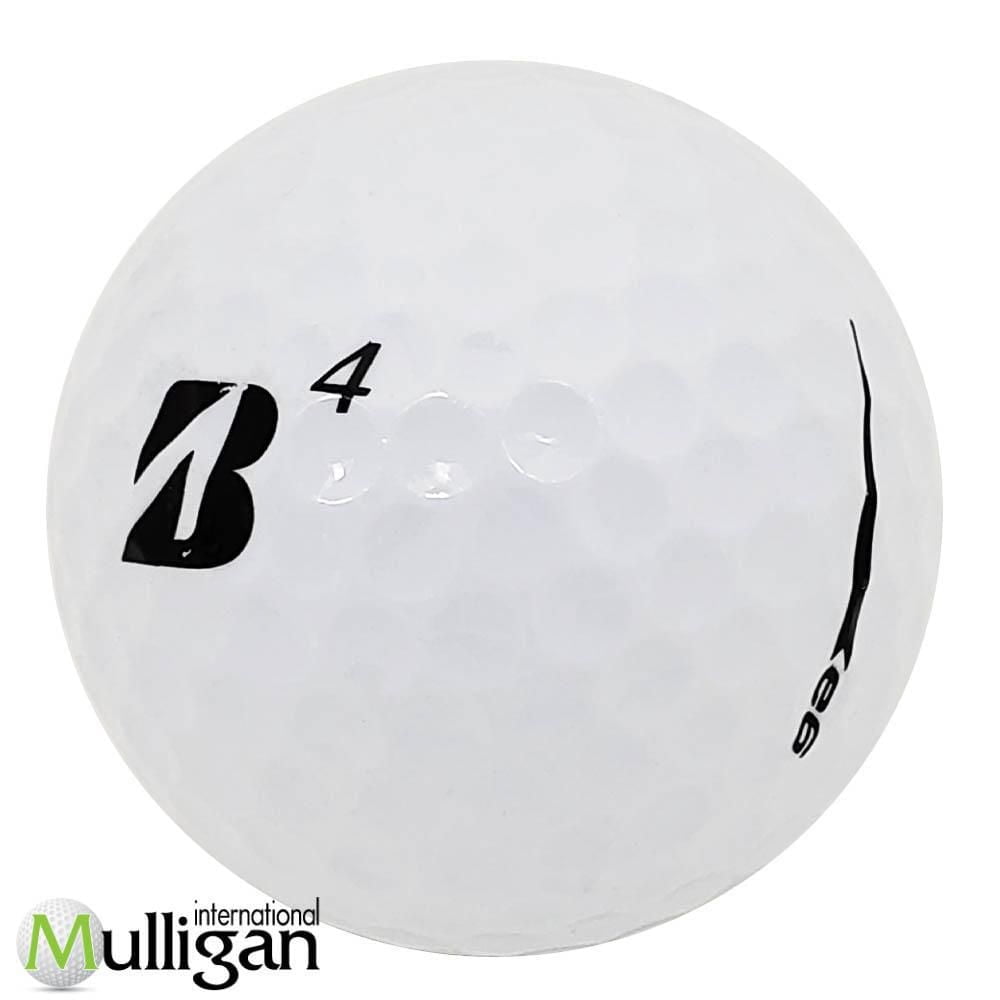 Mulligan - 12 balles de golf récupérées Bridgestone e6 (B) 4A, Blanc