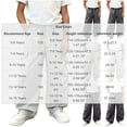 thumbnail image 4 of Falkdiz Cargo Pants for Boys Outdoor Loose Pockets Wide Leg Pantalones Open Bottom Trendy Relaxed fit Elastic Waist Boys Trousers, Gray, Size: 7-8 Years, 4 of 7