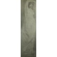 thumbnail image 3 of Fernand Khnopff 8x18 Black Modern Framed Museum Art Print Titled - Acrasia in the Woods (1892), 3 of 5