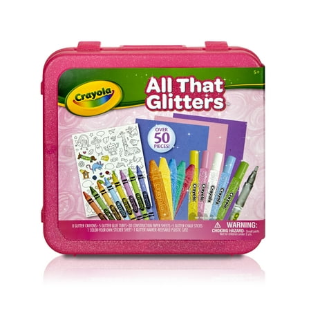 Crayola 51pc All That Glitters Coloring Kit