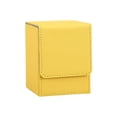 thumbnail image 3 of Cajas de de cartas Caja de almacenamiento de de cartas coleccionables para cartas con mangas Cartas deportivas Amarillo CUTICAT  Cajas de cartas, 3 of 8