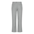 thumbnail image 4 of Wyobmus Men's Sweatpants Casual Cotton Linen Sweatpants Drawstring Elastic Waist Solid Open Bottom Pants Gray, 4 of 5