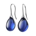 thumbnail image 3 of Pendientes colgantes de piedra lunar ovalada para mujer, pendientes colgantes con piedra de nacimiento, joyería de boda, CHP, 3 of 5