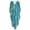 Artistic Pattern Design, variant on Caftan Dress for Ladies V-Neck Beach Maxi Cover Up Dress Maxi Length Breathable Moroccan Hawaiian Mumu Dress with Side Slits