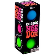 NeeDoh Teenie BLUE, PINK & GREEN Small Stress Ball 3-Pack
