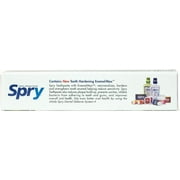 Spry Xylitol Adult Toothpaste 5oz with Fluoride, Spearmint Flavor, 1 pack