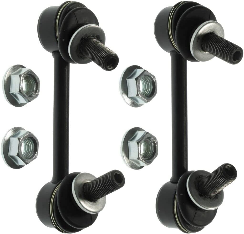 Detroit Axle - 2 Rear Sway Bars for Toyota Highlander Lexus RX350 RX450h RX350L RX450hL Sway Bar Links Assembly Pair Replacement