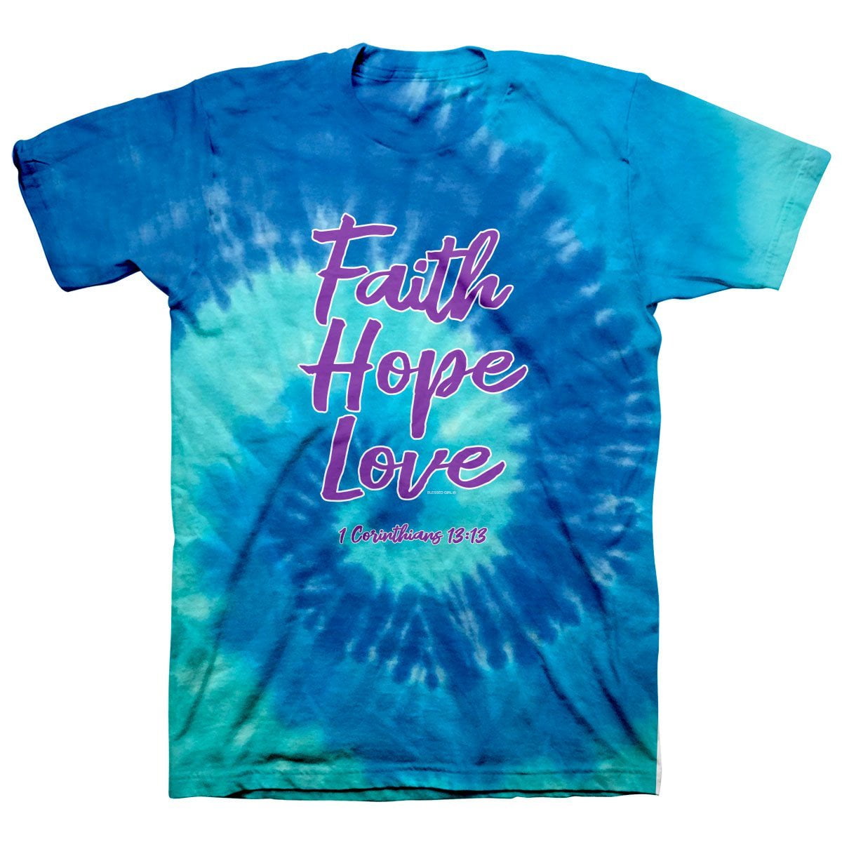 faith tie dye shirt