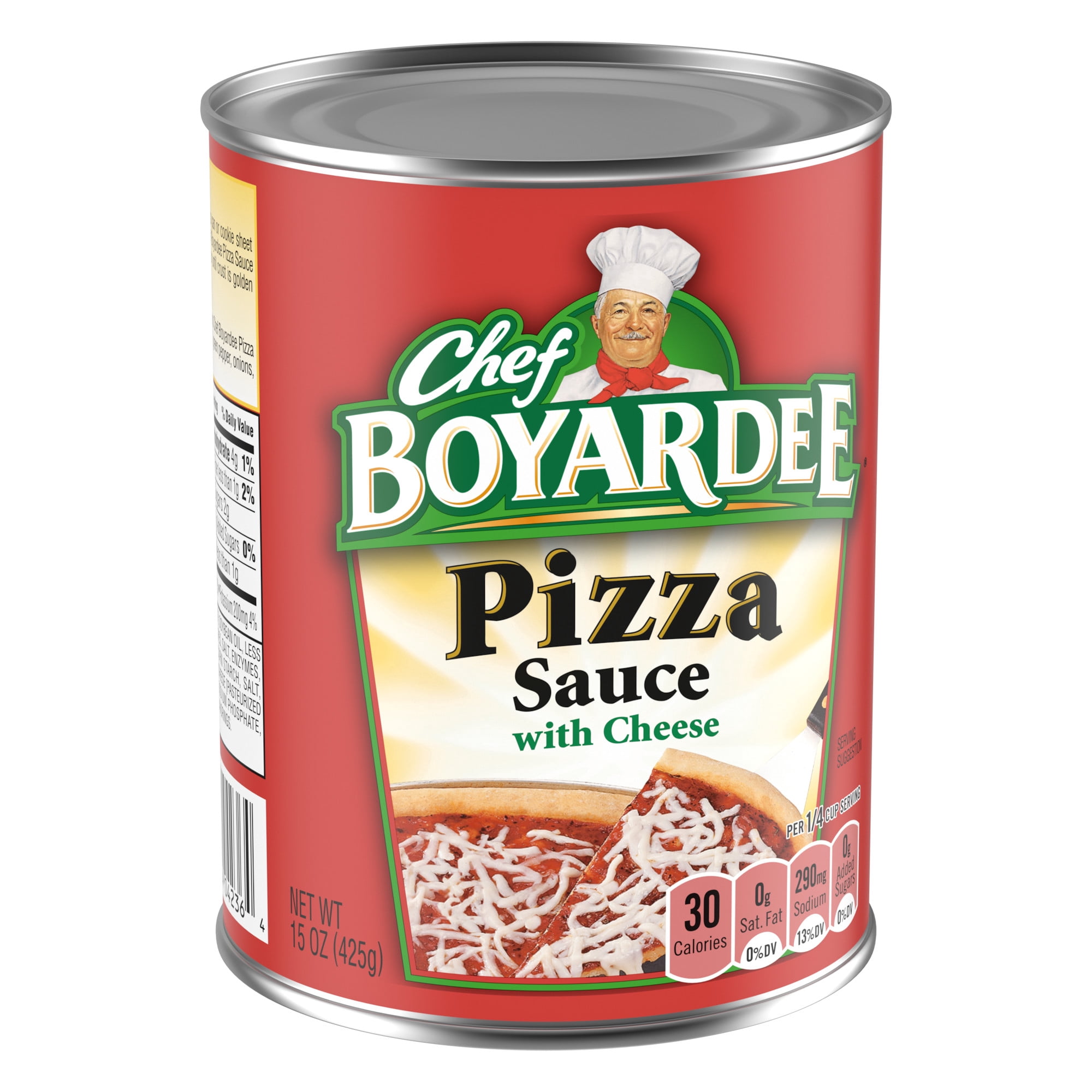 Chef Boyardee Pizza Sauce with Cheese, Ready-to-Eat Meal, 15 oz.