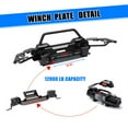 thumbnail image 4 of 4Pcs/set Mid-Width Front Bumper+Side +Wings+Bull Bar+Winch Plate for 2024-up TOYOTA TACOMA Heavy Duty Steel Modular 4 IN 1 Design, 4 of 10