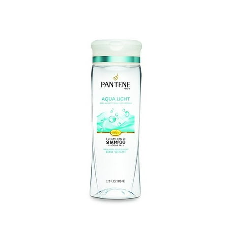 Pantene Pro-V Aqua Light Clean Rinse Shampoo 12.6 Fluid Ounce (Pack of 2) (packaging may (Best Shampoo For Men In India)