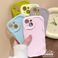 thumbnail image 4 of Carcasa Compatible Para Huawei P30 Pro Nova 10 9 SE 9 8 Funda Para Teléfono Crema Patrón De Onda Macarons Pareja Cubierta Trasera Móvil Piel Sensación Suave Líquido A Prueba De Golpes Fundas, 4 of 4