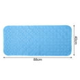 thumbnail image 6 of Mdesiwst Bathroom Mat Non-Slip Bath Floor Pad with Strong Suction Cups Quick Drying Anti-slip 88x40cm Shower Pad for Home Hotel Dorm, 6 of 8