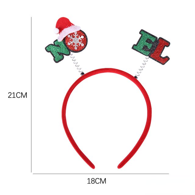 Diademas de Navidad para niños y adultos, diadema de astas de alce, árbol de Papá Noel, adornos de reno, decoración de Navidad, regalos de fiesta de Cosplay