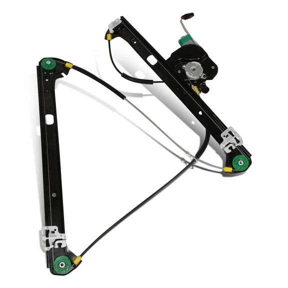 DNA Motoring Front Left Driver side Power Window Regulator Motor 741-488 for 2000-2006 BMW X5
