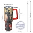 thumbnail image 3 of 40oz Travel Theme Tumbler: Handle & Straw 40 oz Travel Tumbler, Leak-Proof Lid Double Insulated Travel Cup Amazon's Choice Gifts, 3 of 5