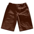 thumbnail image 4 of Cmfcve Bermuda Shorts for Women Knee Length High Waisted Summer Dressy Casual Chino Shorts, 4 of 6