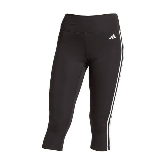 Adidas Women's Train Essentials 3-Stripes 3/4 Tights L Black