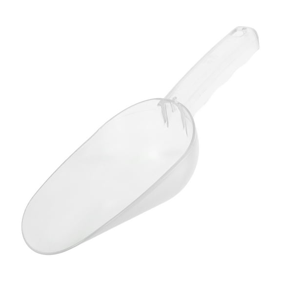 Minkissy 2Pcs Freezer Ice Scoop Clear Utensils for Baking Studio and Home Kitchen
