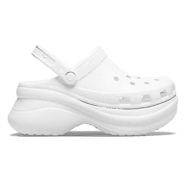 Zuecos clásicos Bae para mujer, zapatos de plataforma gruesa de EVA, sandalias sin cordones con suela gruesa.