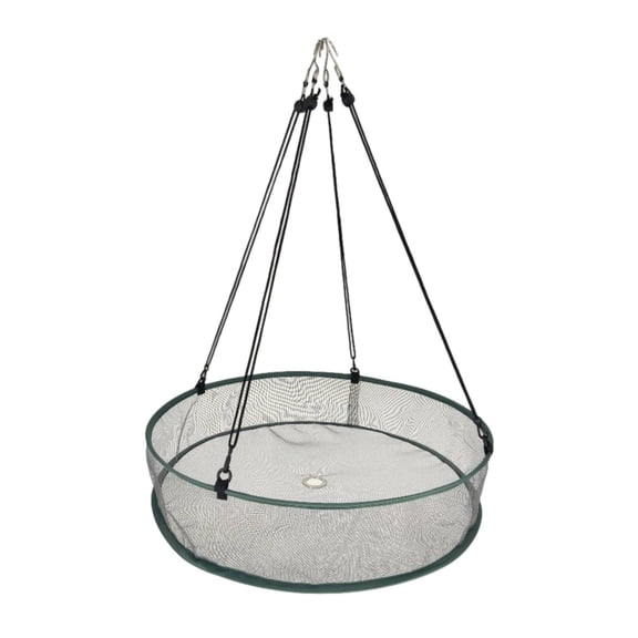 Nishiyuenyi Bird Seed Catcher Tray Simple Installation Practical Outdoor Garden Hanging Tray Gray