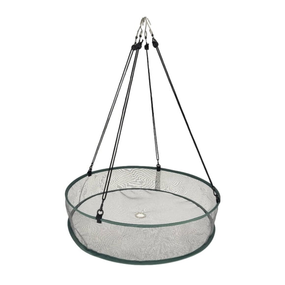 Bandeja para recoger semillas de pájaros, aro para semillas de pájaros, bandeja colgante universal para jardín al aire libre, ideal para agricultores, Gris