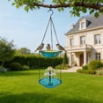 thumbnail image 4 of BotaniNest Solar Powered Bird Feeder And Bird Bath 2 In 1 Garden With Automatic Water Circulation For Outdoor, 4 of 6