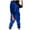 Blue, variant on Hueook Tracksuit for Women Set Plus Size Hoodies Sweatshirt + Pants Sets Sports Wear Leisure Lounge Wear With Pocket Women's Outfits on Clearance Activewear Joggers