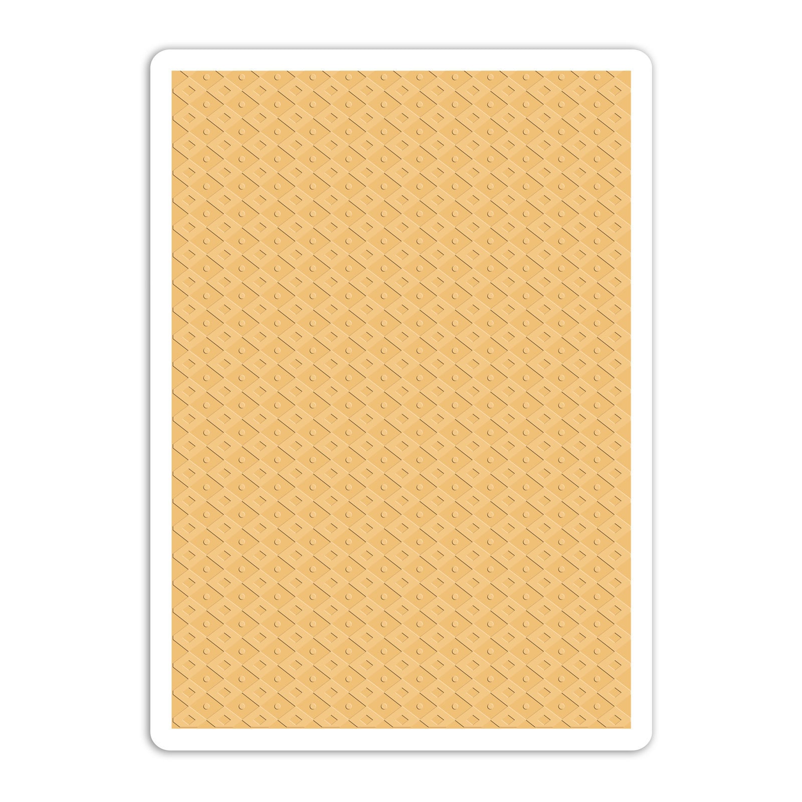 Sizzix Textured Impressions Plus Field of Diamonds by Rachael Bright