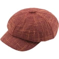 thumbnail image 5 of CoCopeaunts Newsboy Hats for Women Flat Cap Vintage Plaid Octagonal Newsboy Cap Artist Painter Berets Casual Adjustable Beret Hat, 5 of 7