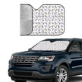 thumbnail image 3 of Kdxio Monkey Submarine Captain Print Front Windshield Sun Shade,Folding Auto Sunshade for Car Truck SUV-, 3 of 7
